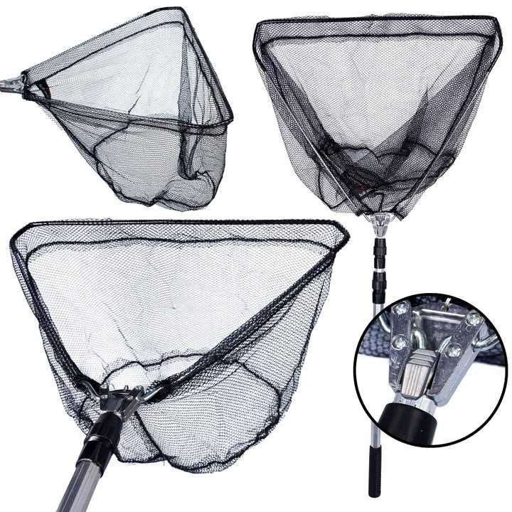 Podbierak teleskopowy   3 sekcje  195cm mocny