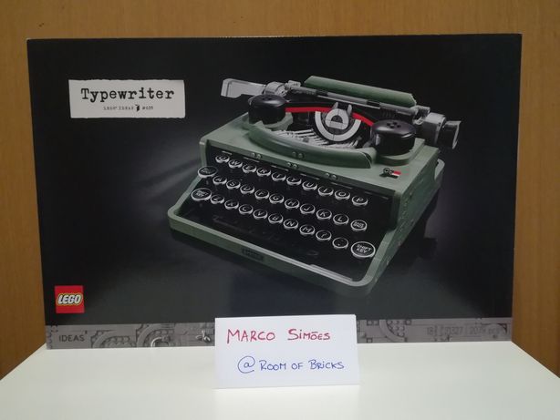 Lego Ideas 21327 - Typewriter - Máquina de escrever - Novo&Selado