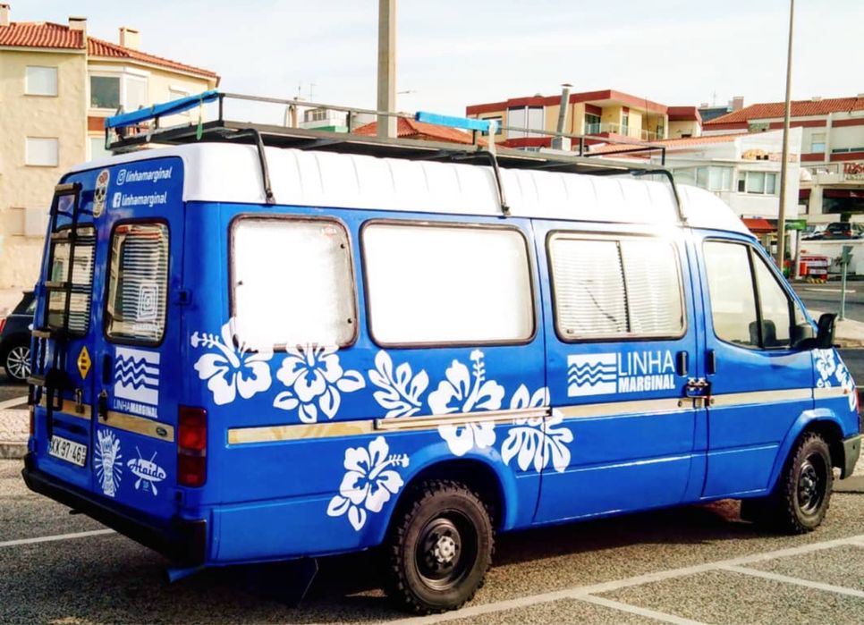 Grelha tejadilho e escada ford transit