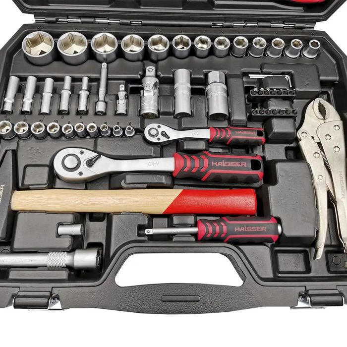 Набір інструментів професійний 72 од. Haisser 117782