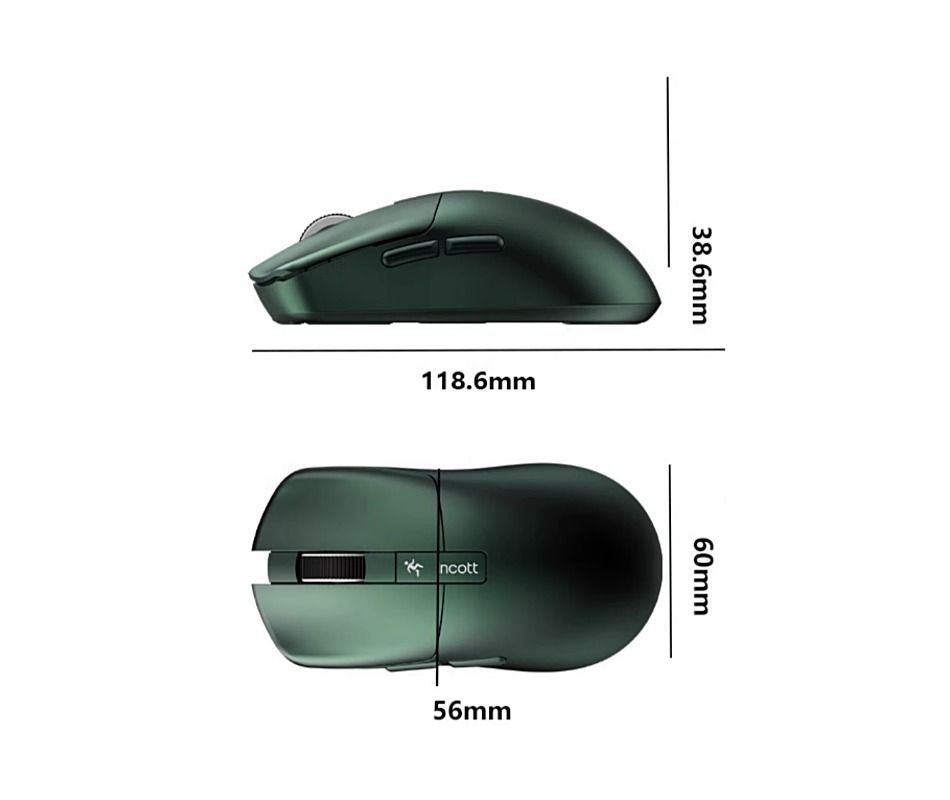 Хамелеон ХОТ СВАП 4K игровая беспроводная мышка INCOTT HPC01M PRO 3395