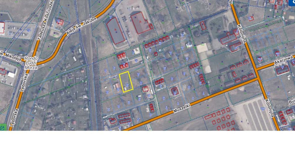 Łeba działka 1150m2