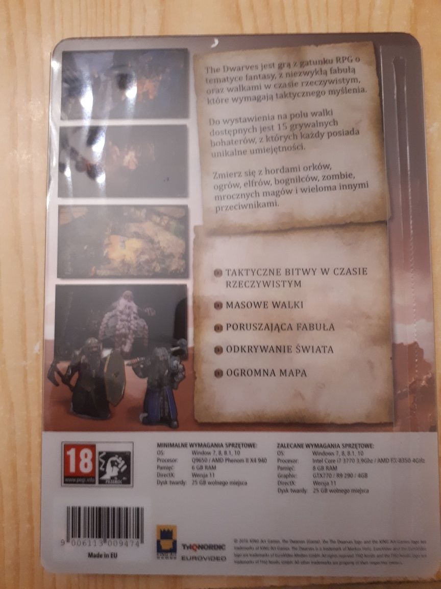 Gra The Dwarves Box Pc
