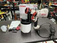 Профессиональный Краскопульт Фарбопульт электрический CROWN CT31013