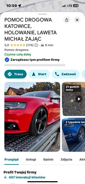 Pomoc drogowa 24h, laweta, holowanie - ustal swoją cenę z nami