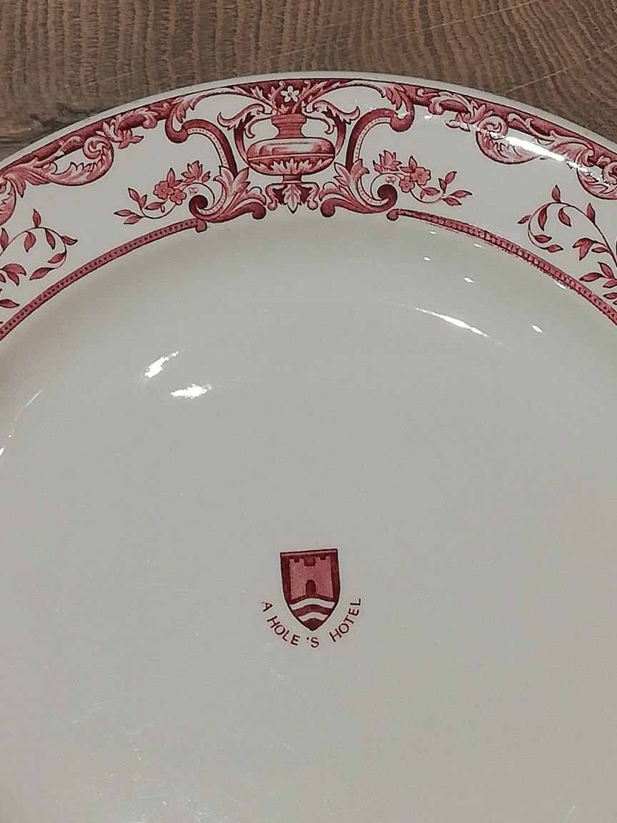 Angielska Porcelana Burslem Ironstone lata 50