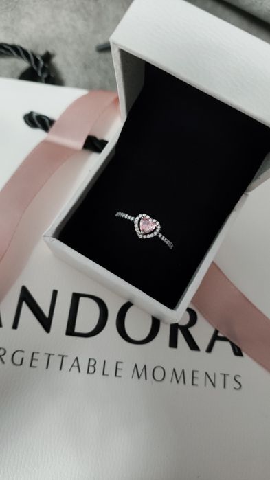 Пандора Браслет сердечко паве Pandora намисто сережки каблучка