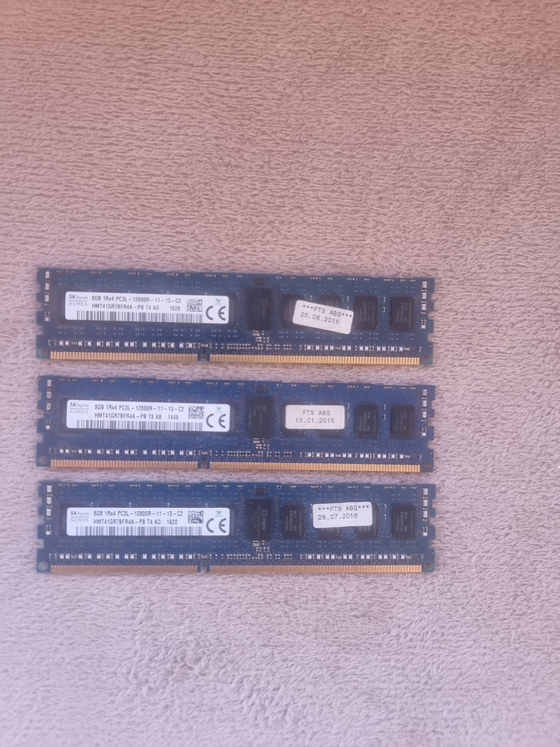 Memória DDR3 8GB 12800R servidor