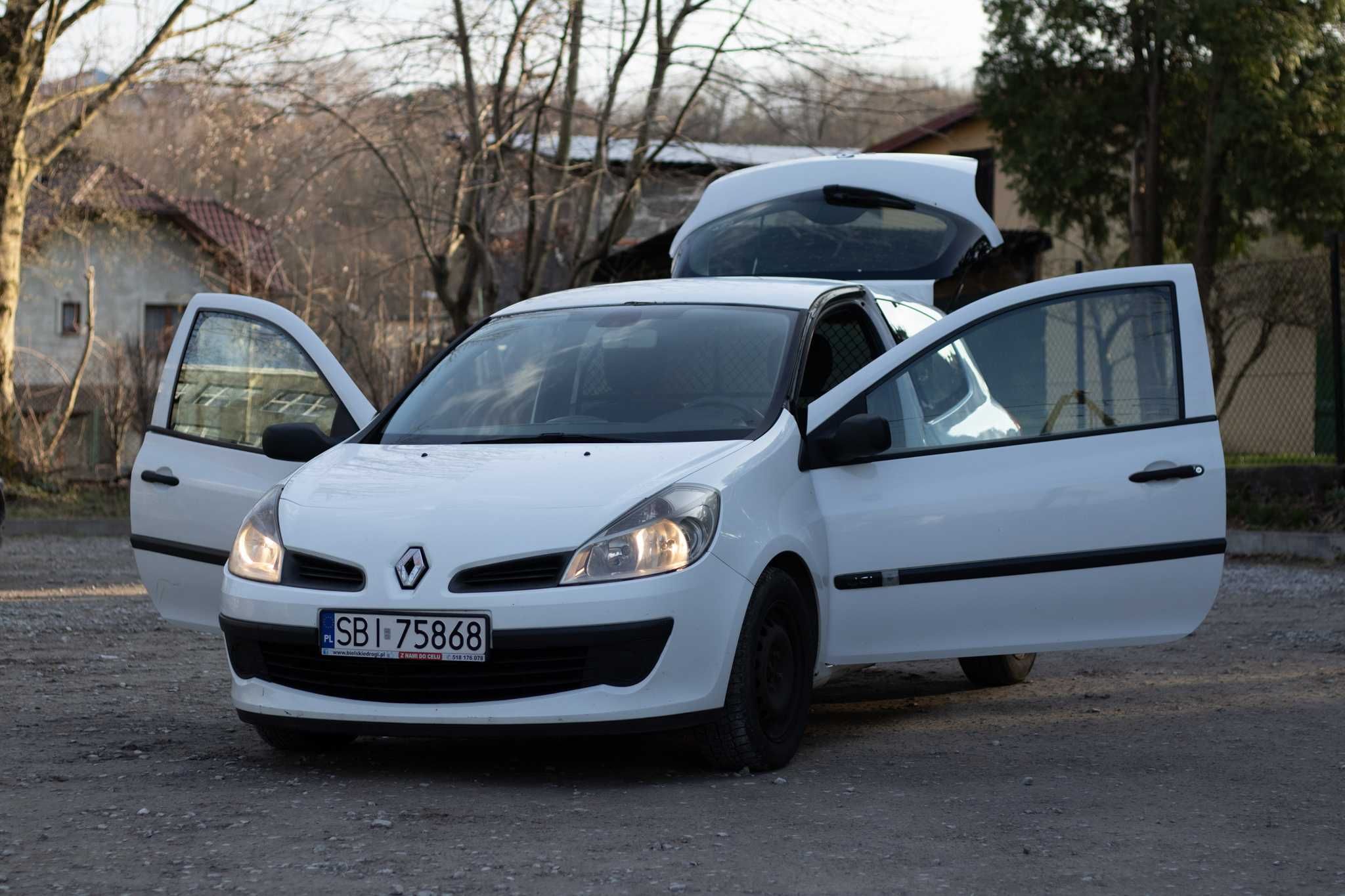 Renault Clio 3  1.5 dCi zarejestrowane na samochód ciężarowy