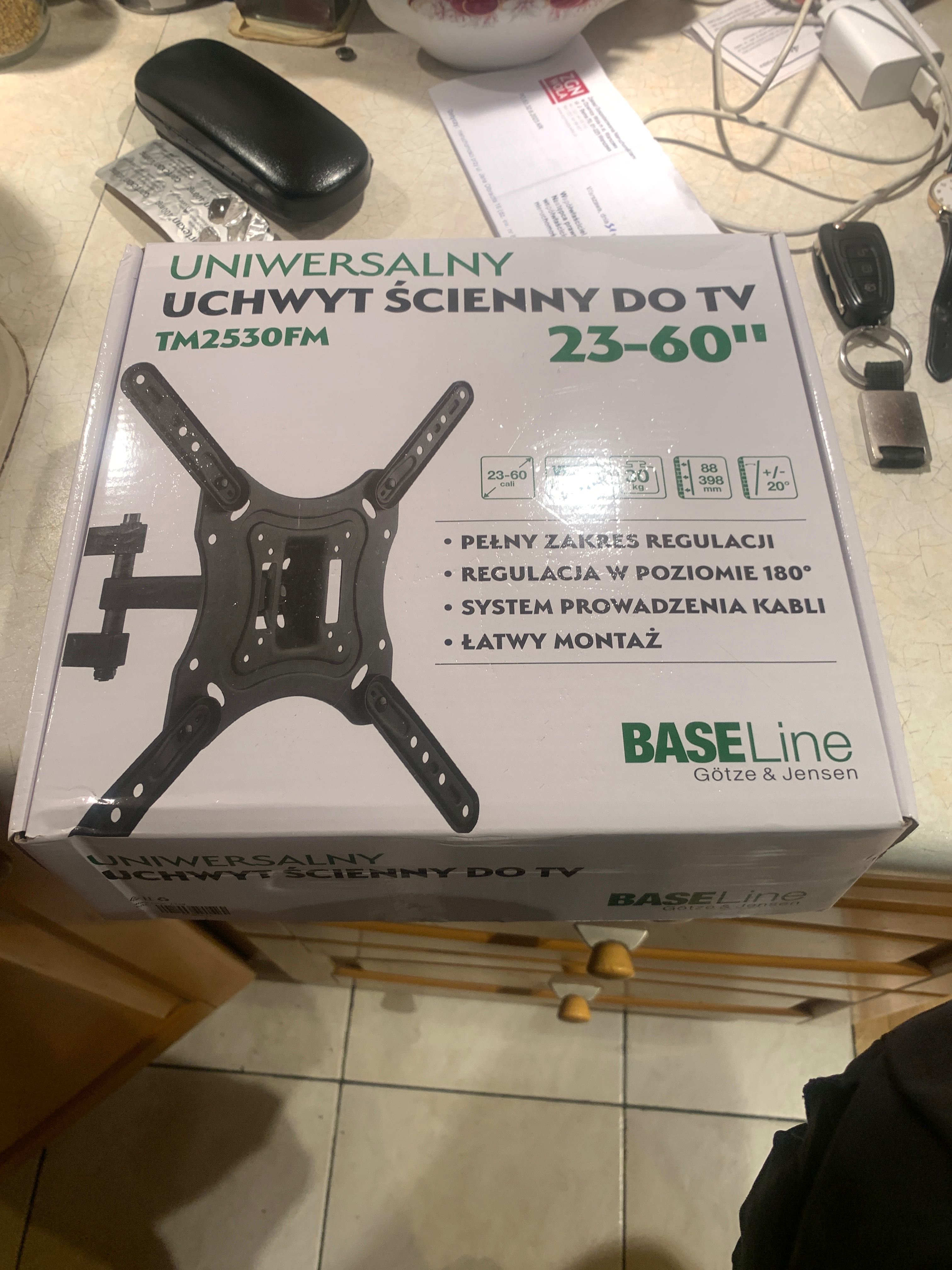 Uchwyt scienny do TV basel line 23-60’ NOWY uniwersalny