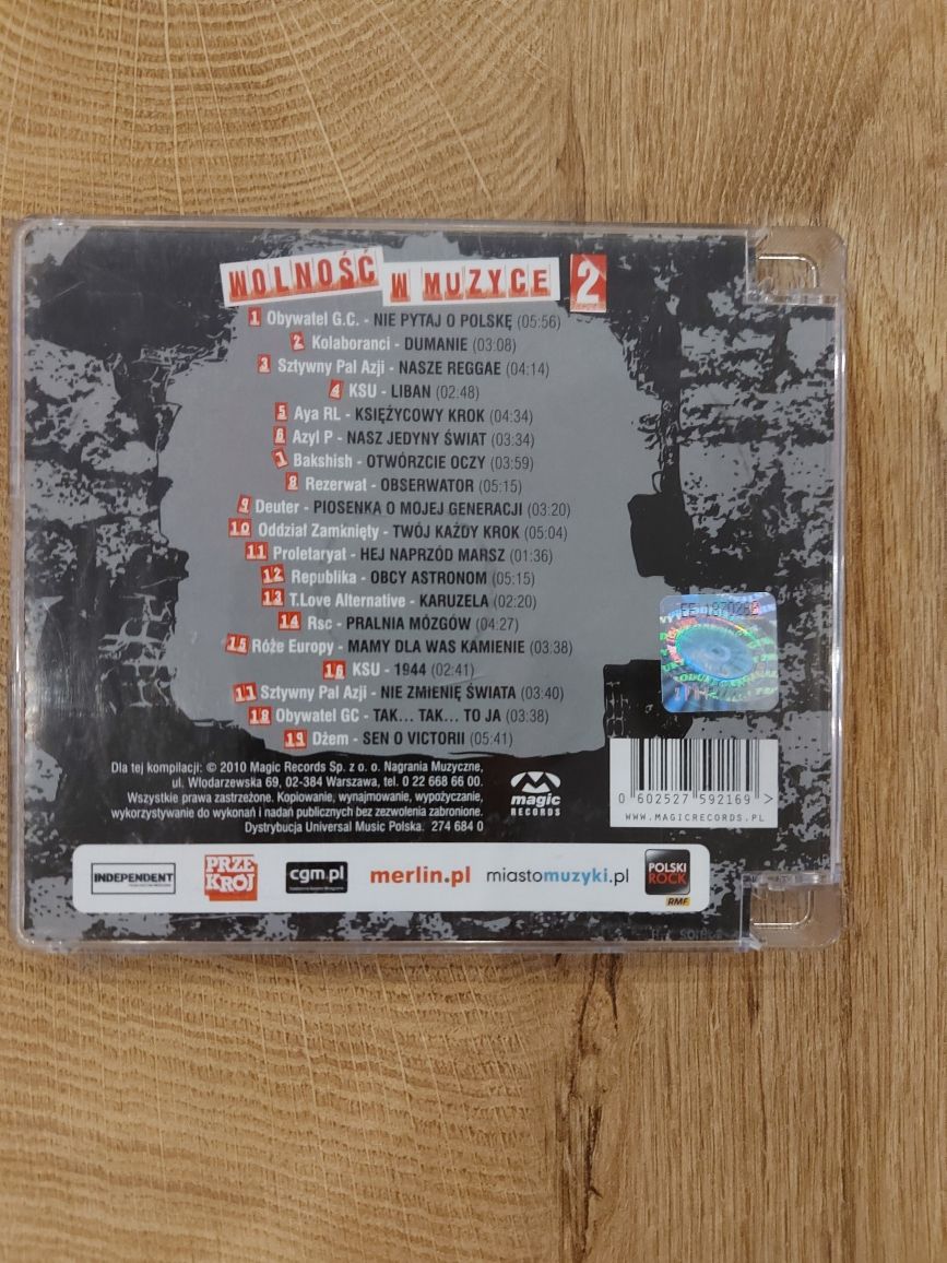 Wolność W Muzyce 2 płyta cd