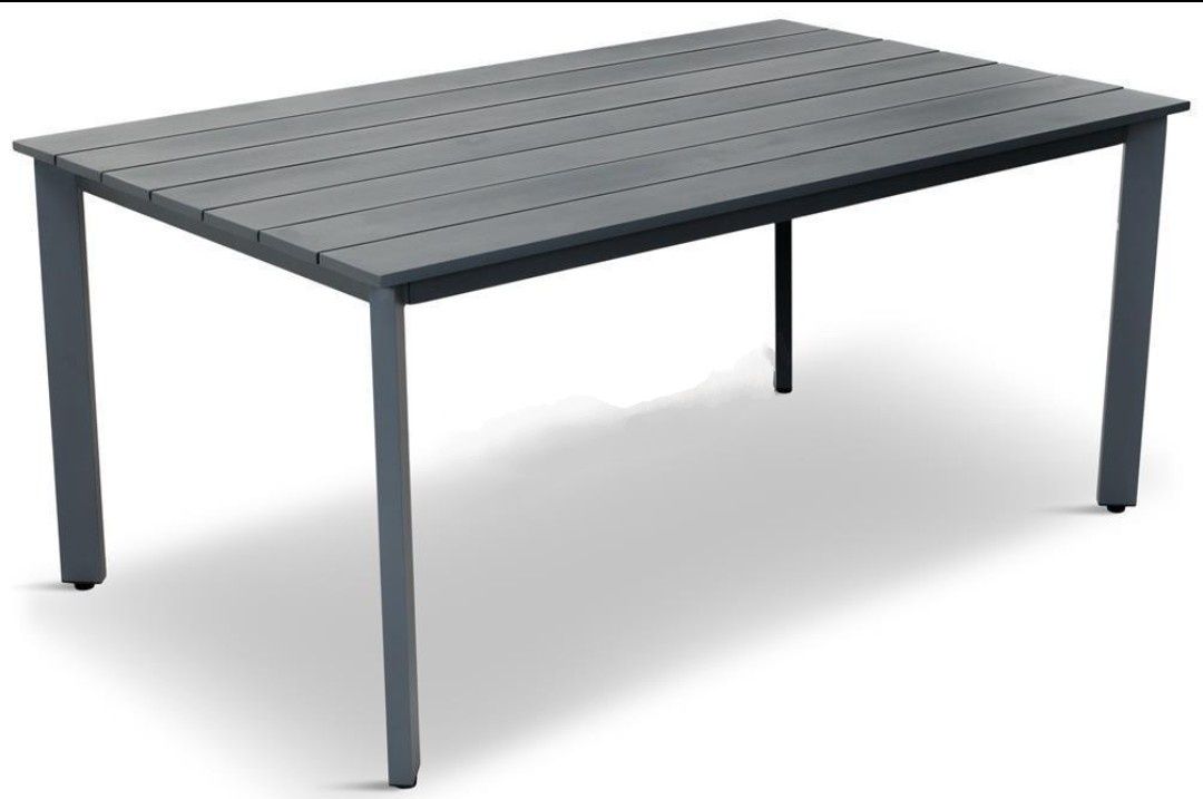 Nowy stół ogrodowy aluminium