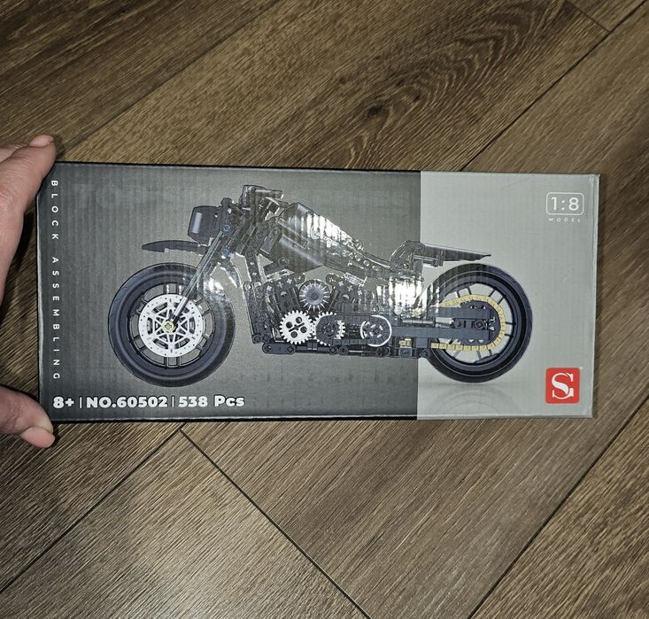 Конструктор мотоцикл типу ЛЕГО  коробка і без!!!