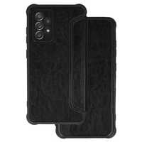 Kabura Razor Leather Book Do Samsung Galaxy S23 Fe Czarna