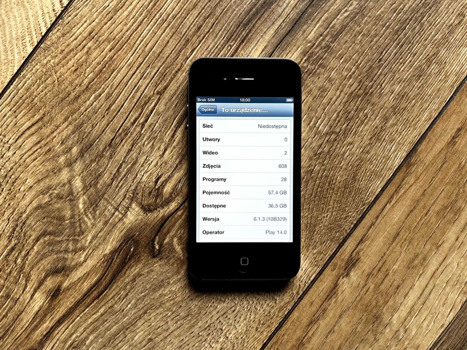 iPhone 4S 64GB CZARNY
