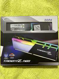 Memória Ram Ddr4 g.skill tridentz Neo RGB 3600mhz cl16 16gb x2 (32gb)