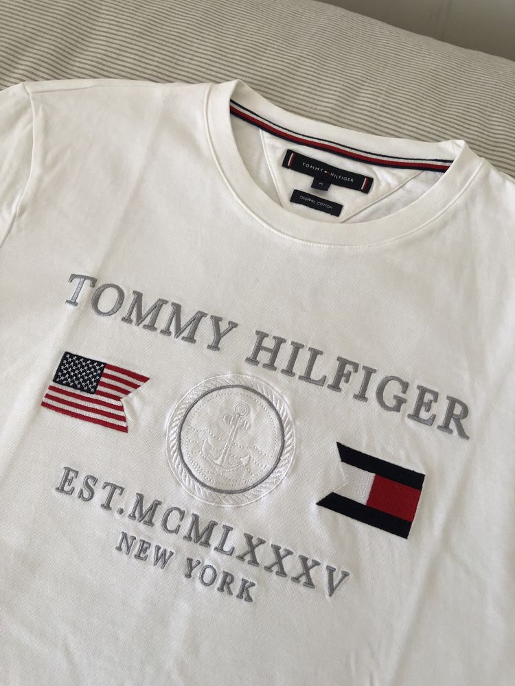 T Shirt Tommy Hilfiger c/bordado