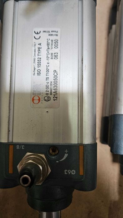 siłowniki pneumatyczne różne rodzaje