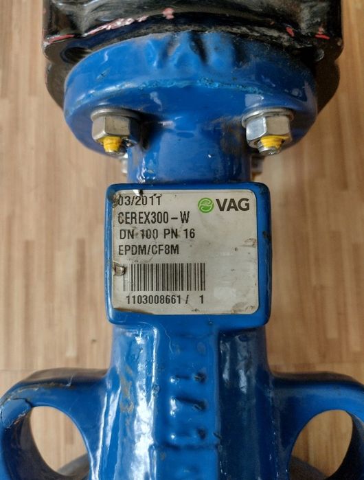 Przepustnica DN100, PN16