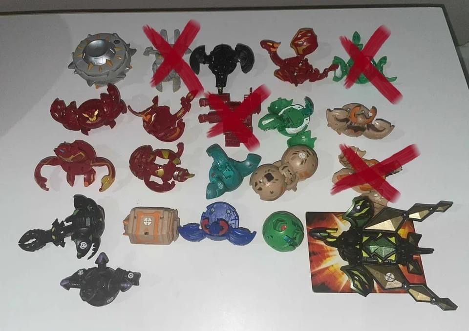 Bakugan bakugany zestaw