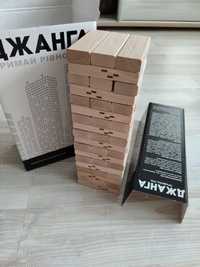 Настольная игра Джанга (Дженга, Jenga, Arial).