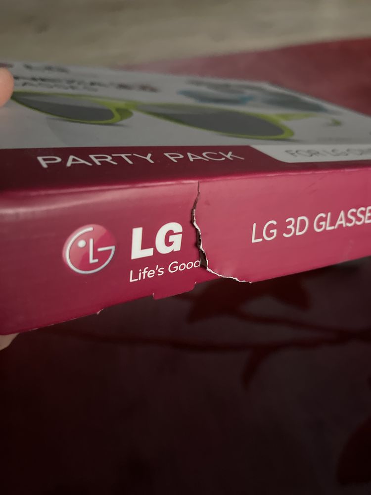 Okulary LG 3D Cinema i Dual Play