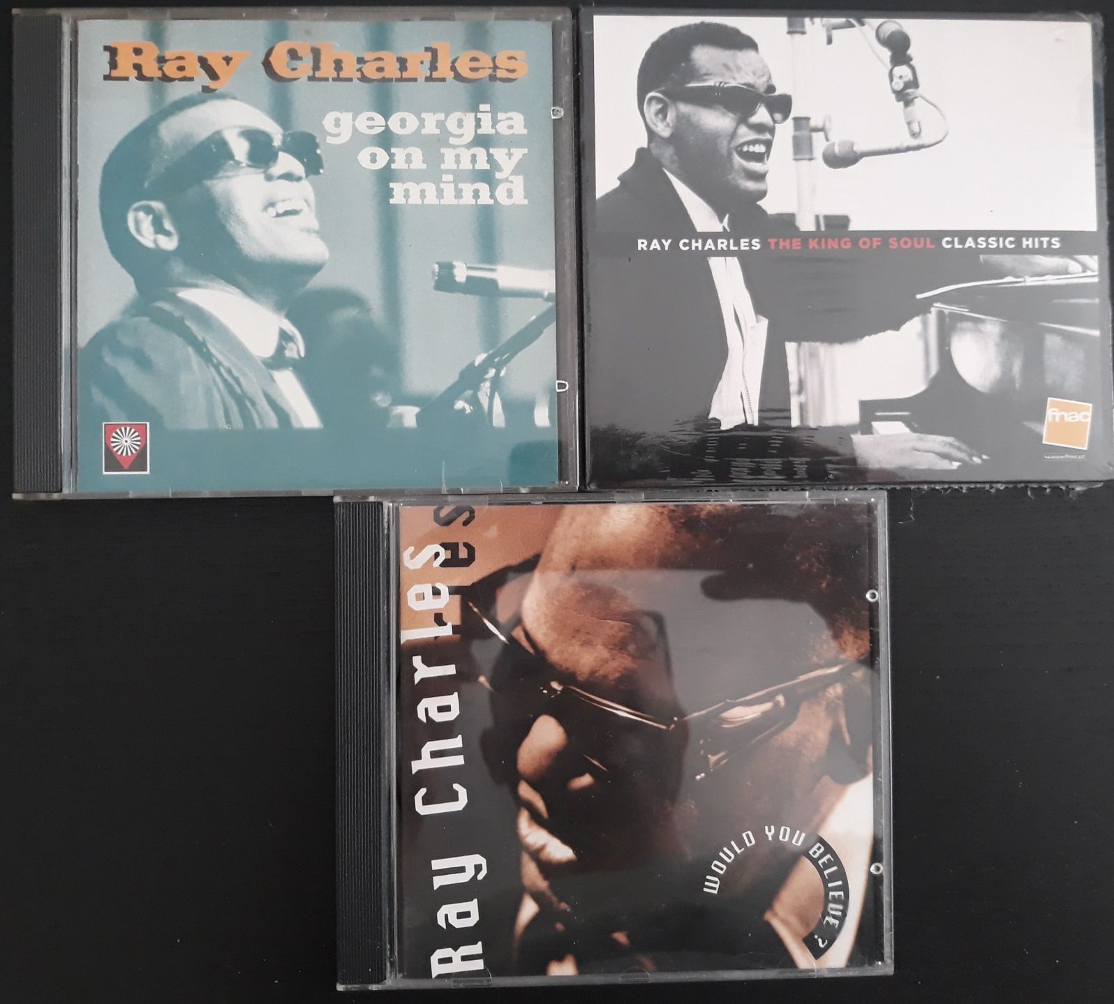 CD Ray Charles - The King of Soul Classic Hits (Raro e ainda embalado)