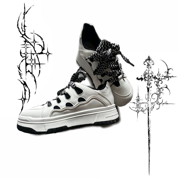 buty adidasy biale