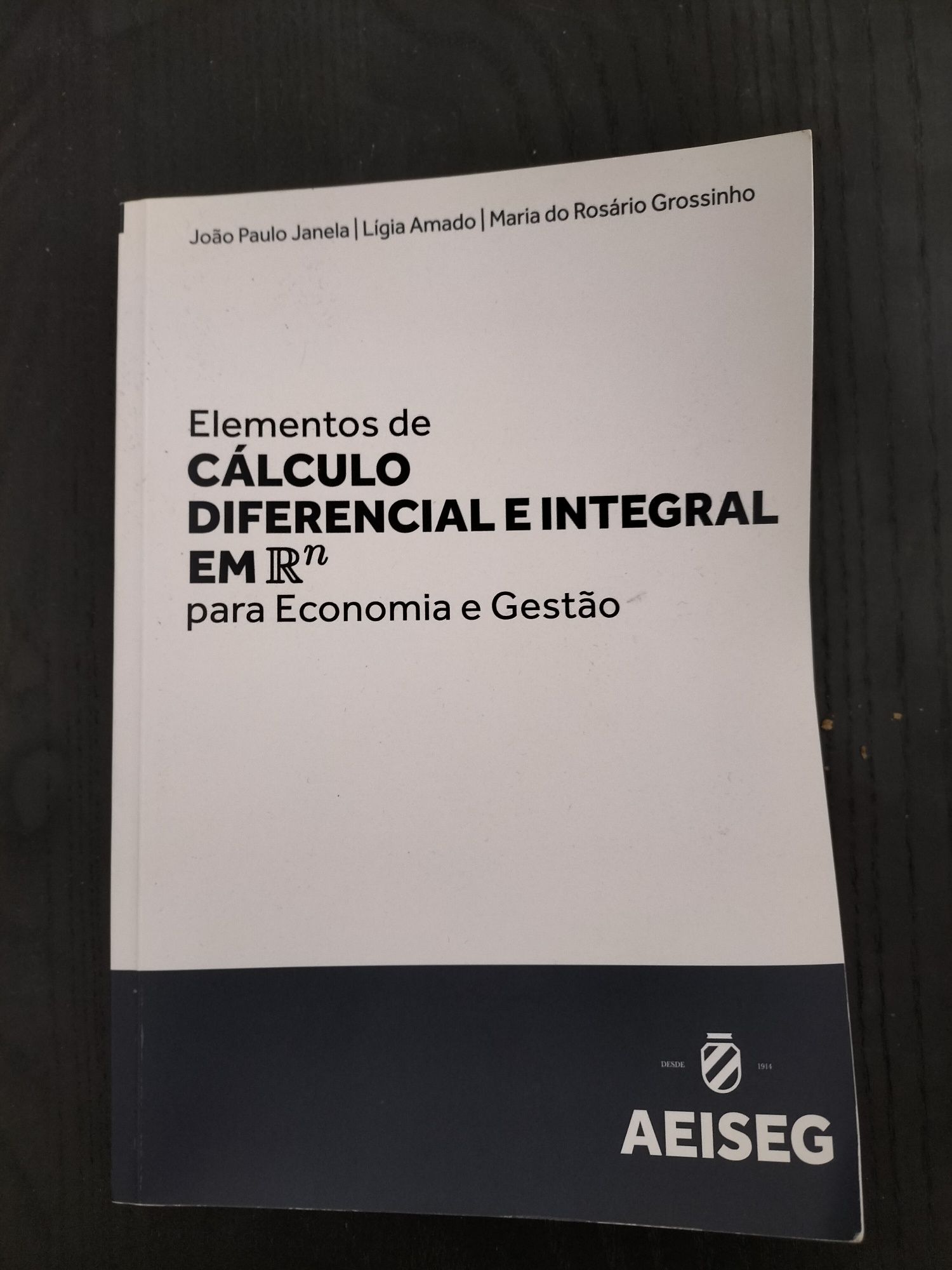 Livro elementos do cálculo diferencial e integral