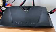 Router Wireless Asus RT-AC88U Gigabit 8 Portas como Novo Mesh