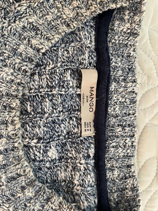 Camisola de malha homem da mango