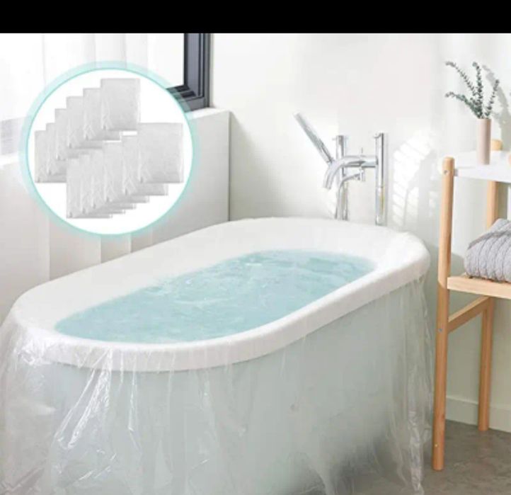Forro de banheira descartável/saco plástico
