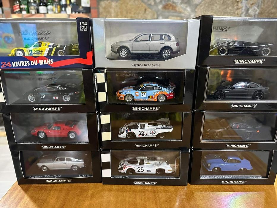 Porsche e outras marcas Minichamps 1:43 apartir dos 30