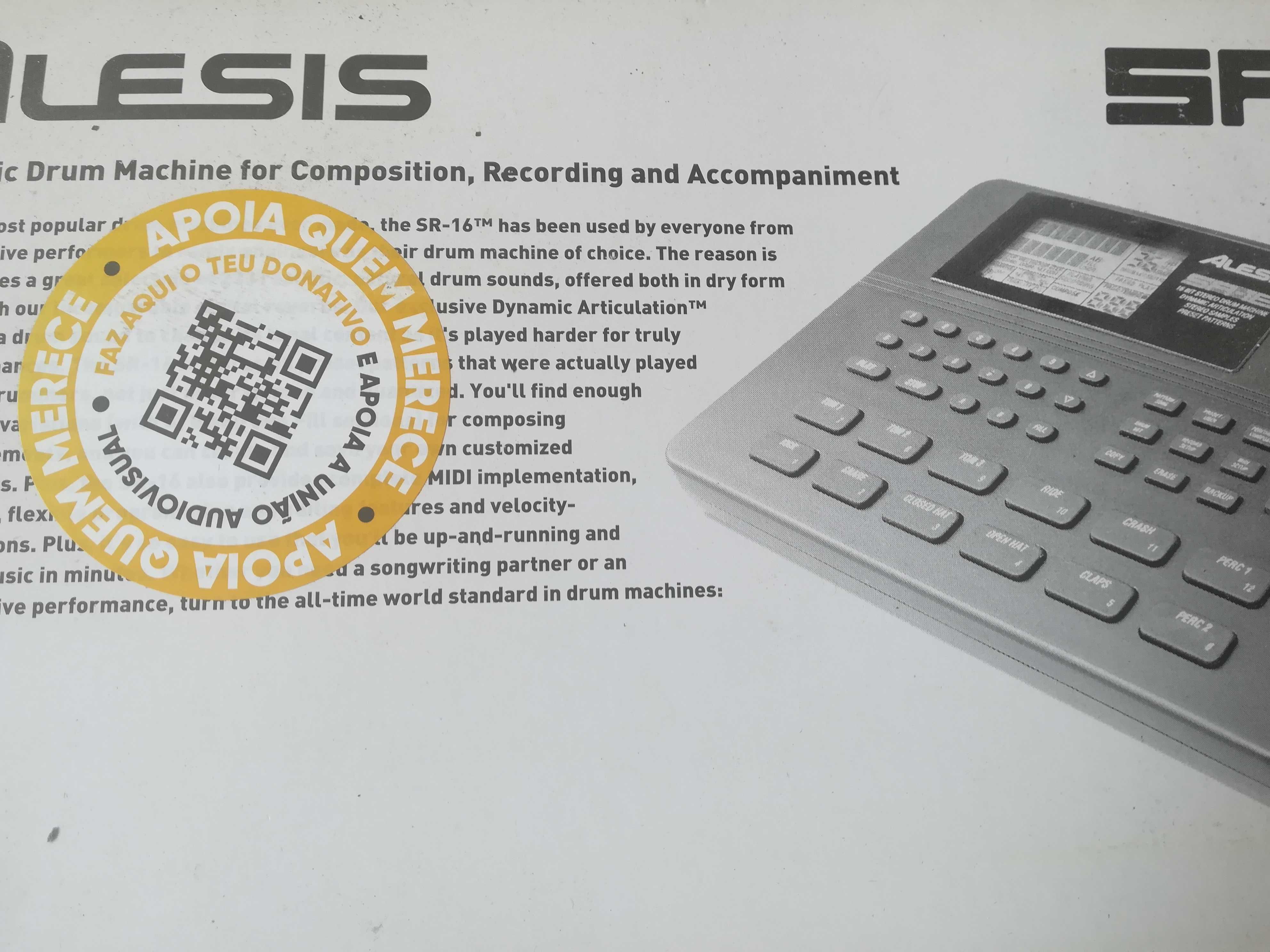 Alesis SR16 Drum Machine