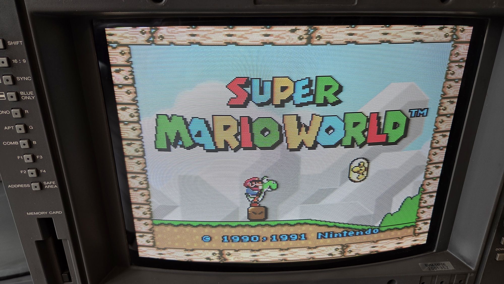 Monitor crt Sony BVM 14F5E do retro  Snes Nes N64 Sega Psx Amiga Xbox