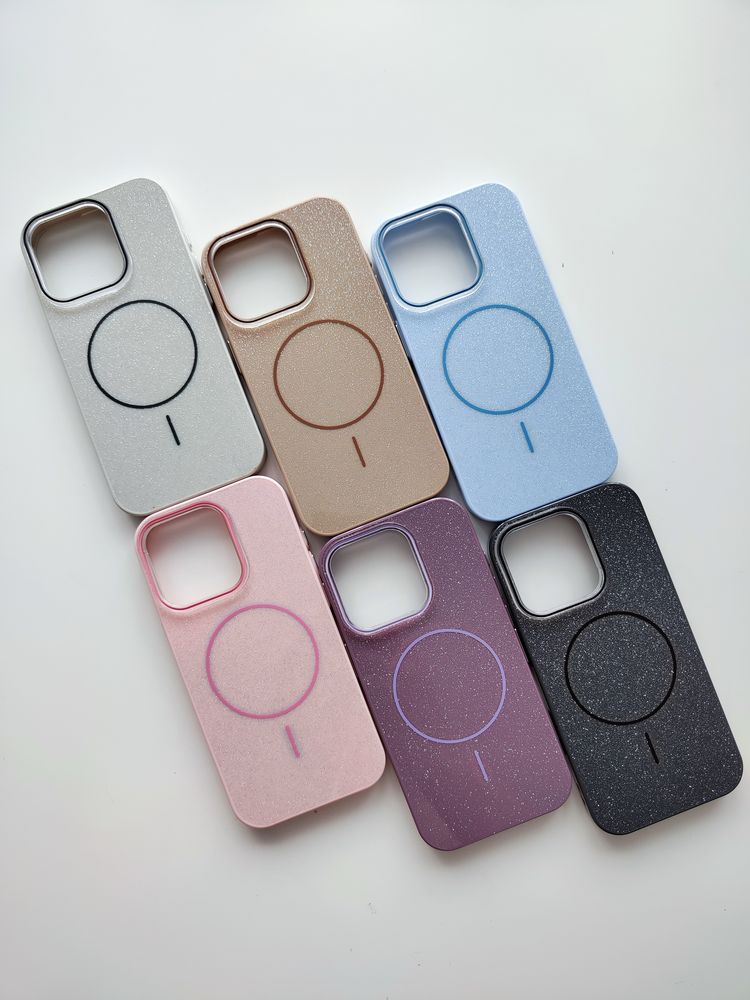 Чохол Iphone 15 / 16 pro гліттер, чехол айфон глиттер