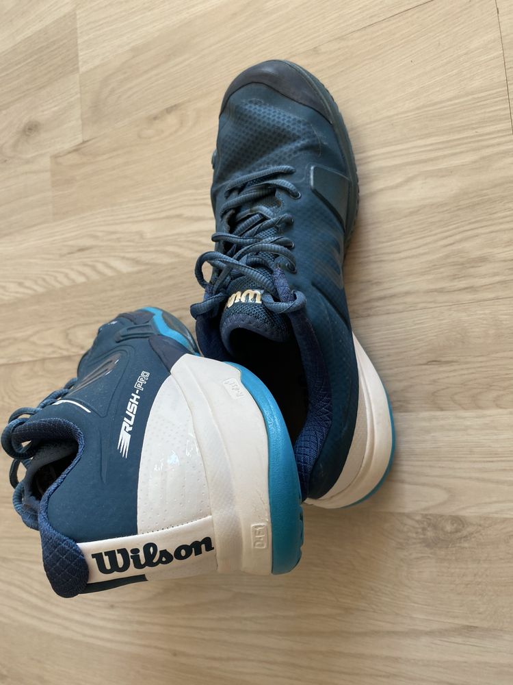 Кросівки чоловічі тенісні ігрові чи для роботи 41.5р26.5см Wilson Pro
