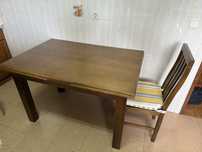 Mesa madeira extensivel