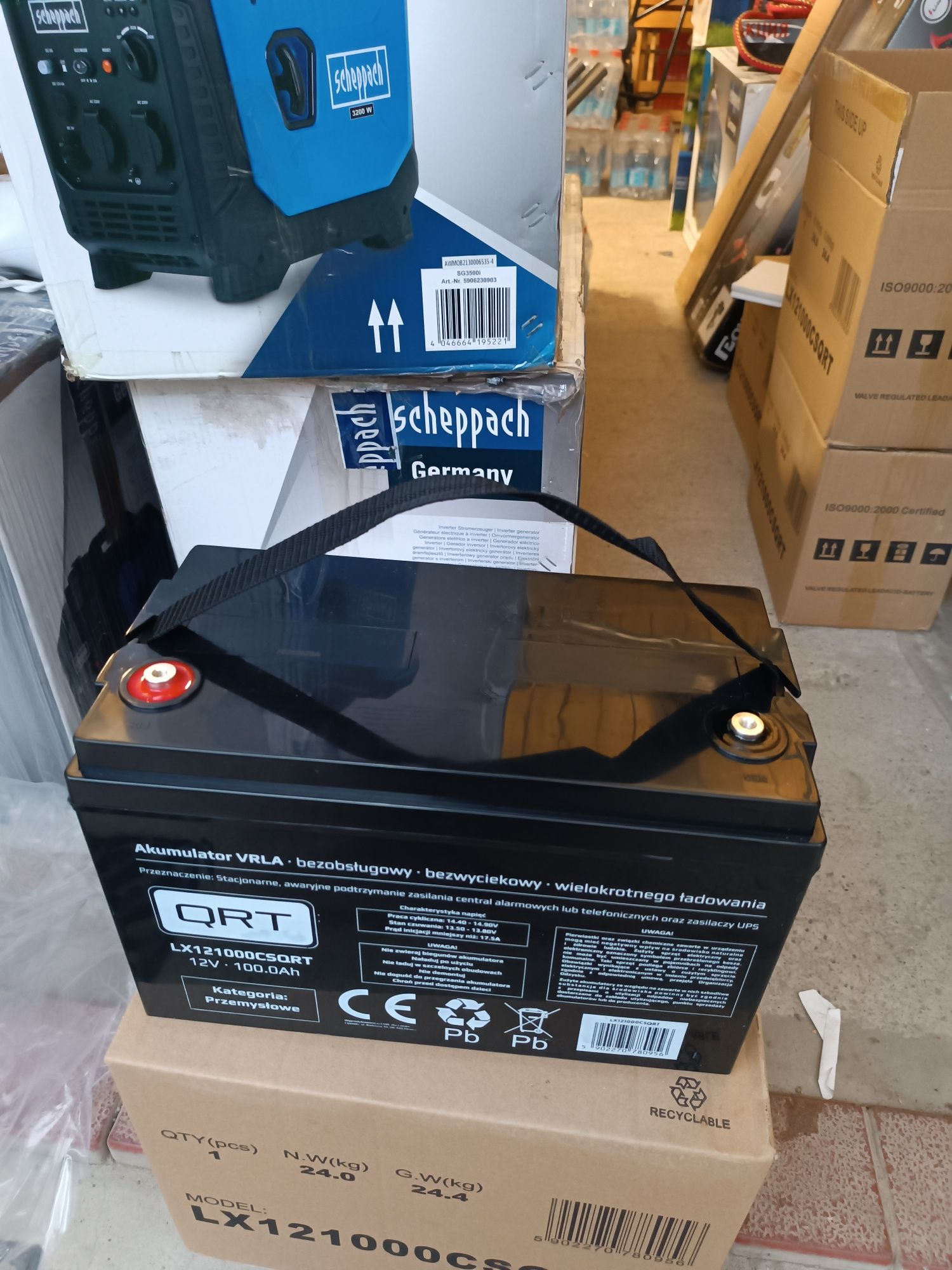 Акумулятор Гелевий QRT 12v 100Ah