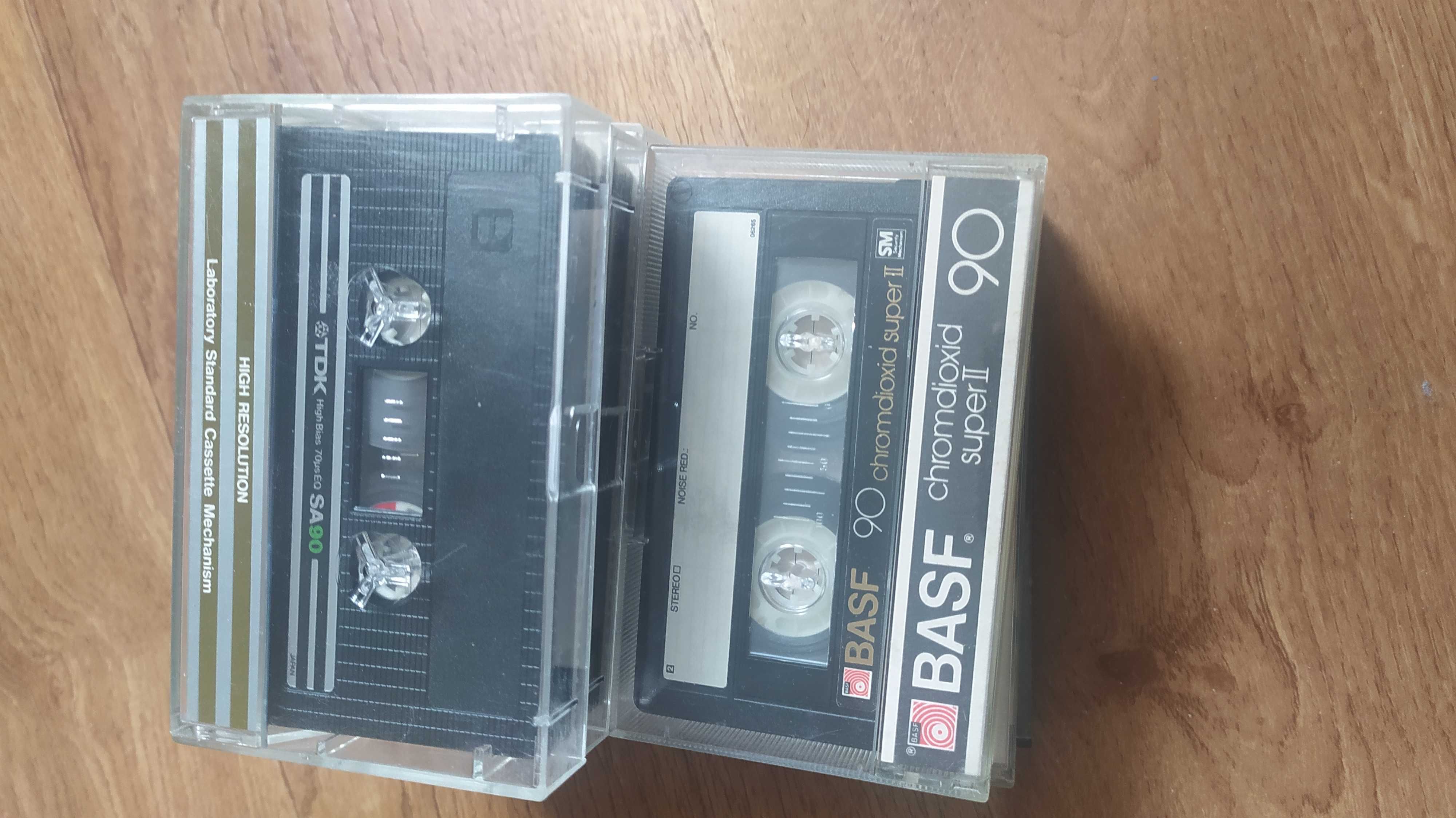 Аудио кассеты TDK SA 90 BASF 90