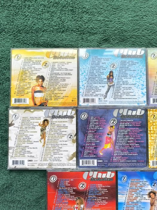 Club rotation jedenaście albumów vol.10-20 stan idealny jak no