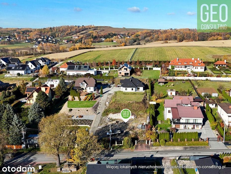 Działka w Tomaszowicach przy asfalcie