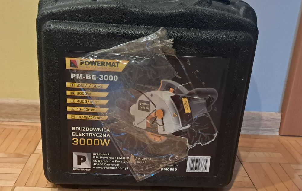 Bruzdownica POWERMAT PM-BE-3000