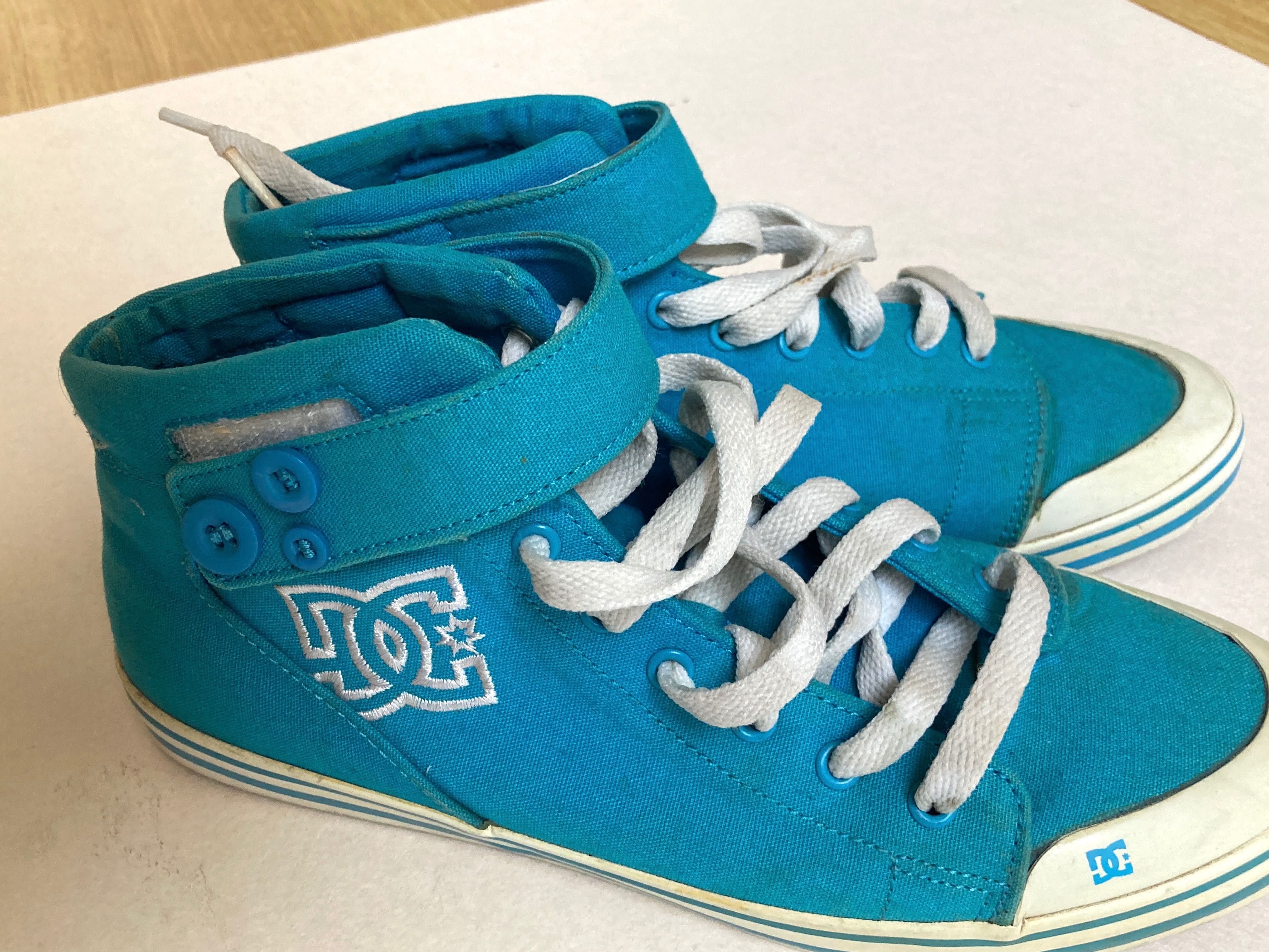 Buty Sportowe DC Skateboard Shoe rozm. 40 niebieskie