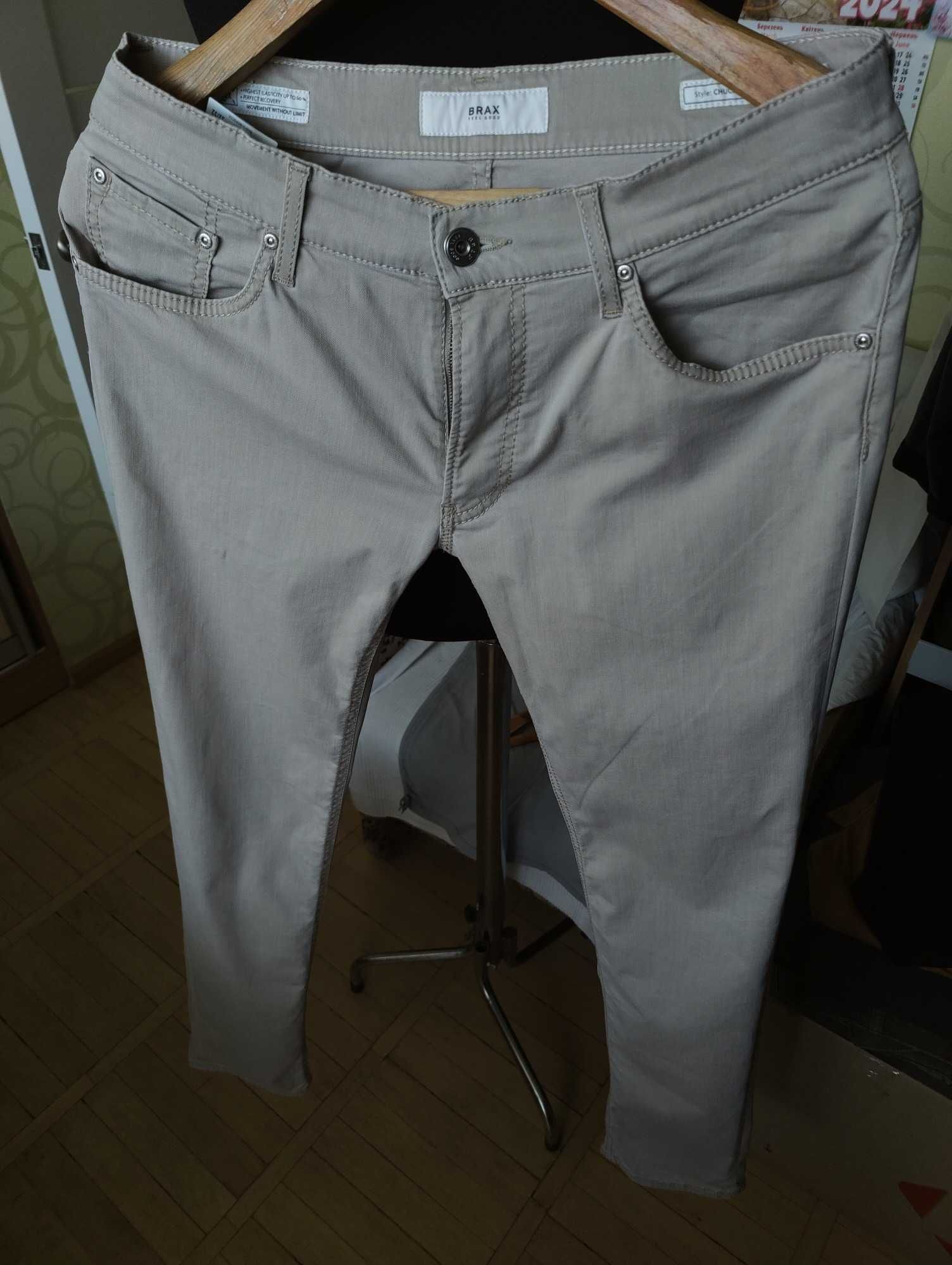 Джинсы Brax Chack jeans Germany w32 stretch beidge.