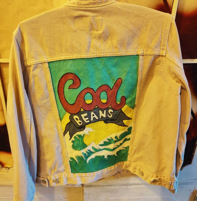 Kurtka jeansowa handmade