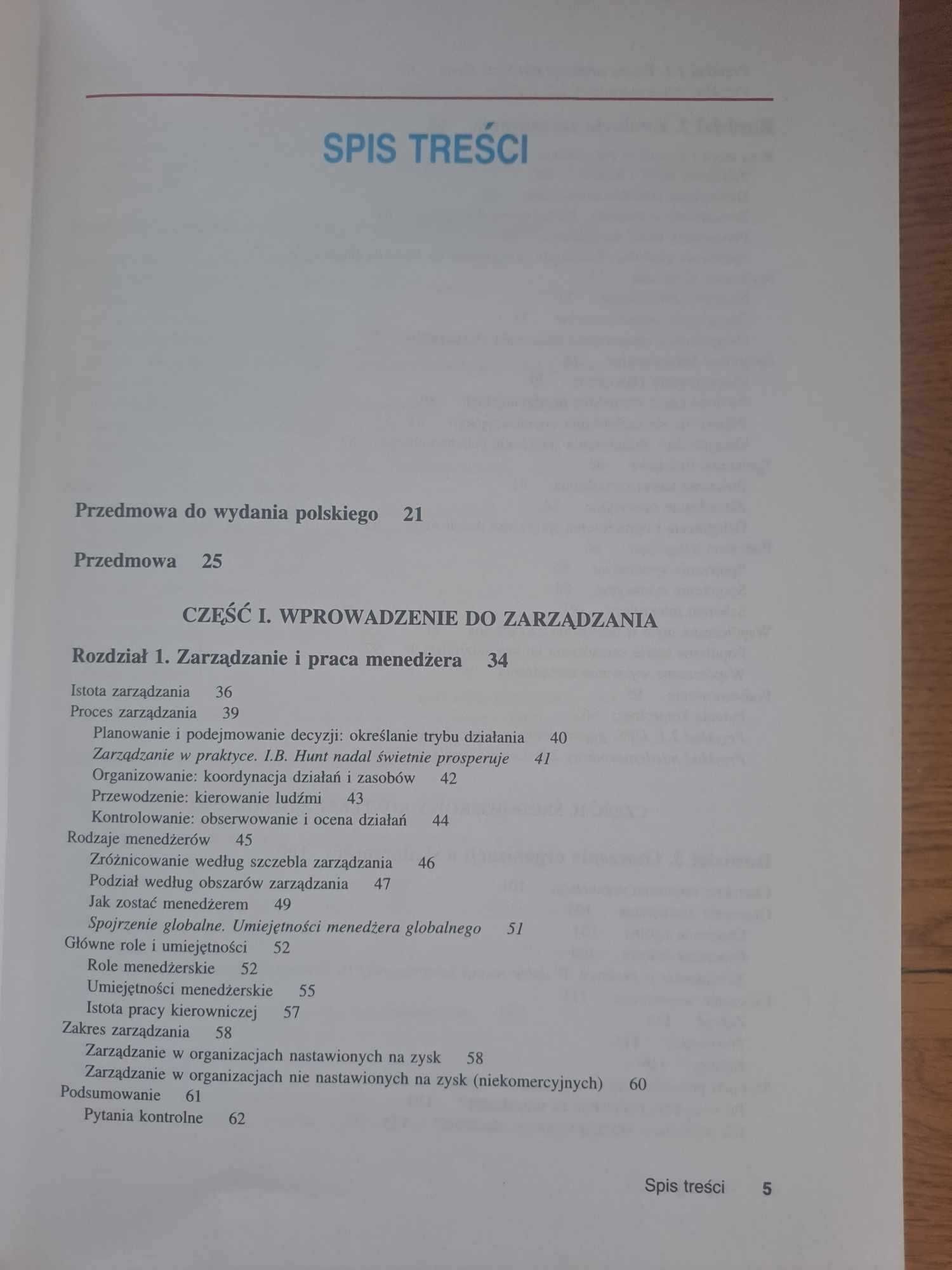 Książka " Podstawy zarządzania organizacjami" Griffin