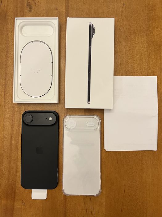 iPhone 17 AIR 256GB BLACK - czarny. Kupiony za gotówkę + gratisy!