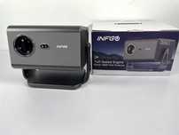 INFGO P1 Проектор з підставкою 360°, 1080P 800ANSI, Автофокус, Android