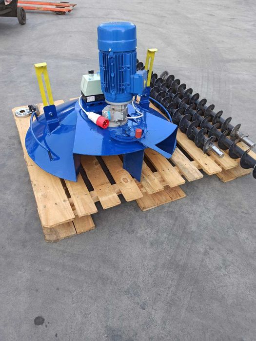 Мобильный ворошитель зерна с килем и реверсом